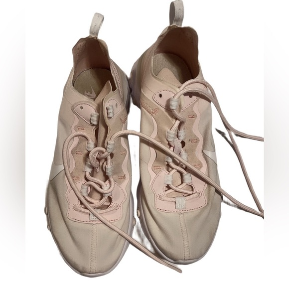 Nike react element 55 pale pink foam cushioning casual lightweight sneakers 7.5 - Picture 2 of 6